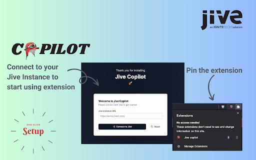 Jive Copilot ai chrome extension logo