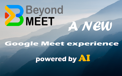 Beyond Meet ai chrome extension logo