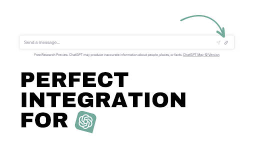 ChatGPT File Uploader ai chrome extension logo
