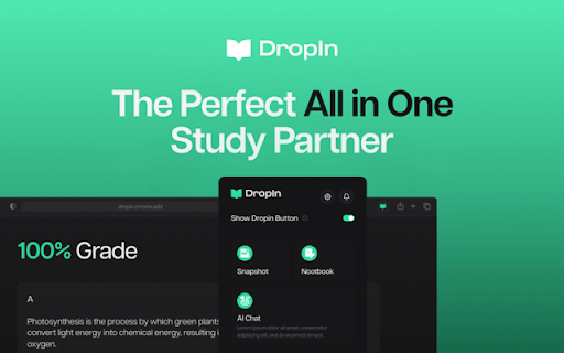 DropIn ai chrome extension logo