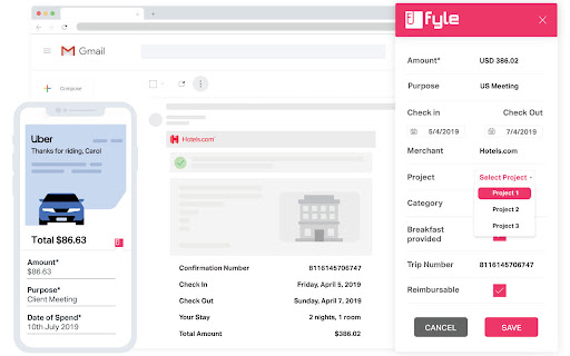 Fyle ai chrome extension logo