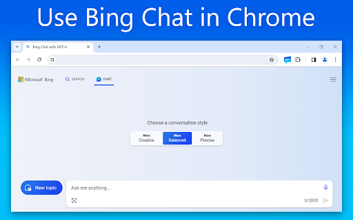 Bing GPT Chrome Extension ai chrome extension logo