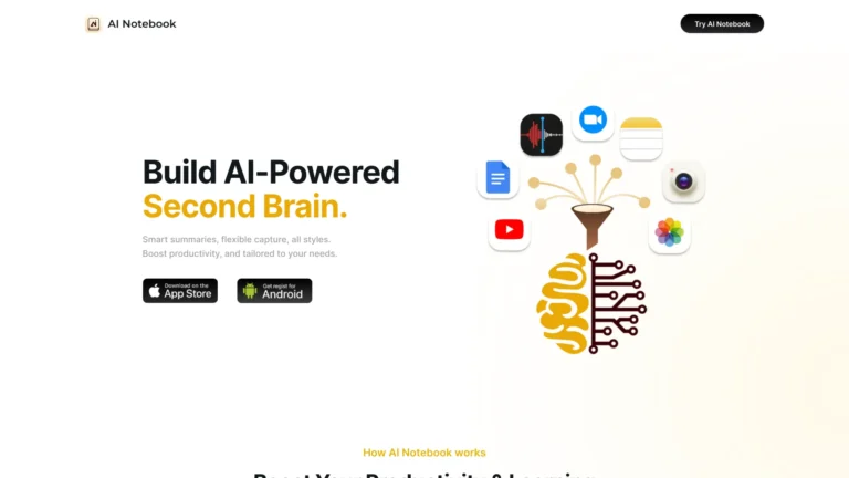 Trending AI Notebook AI Tool Review