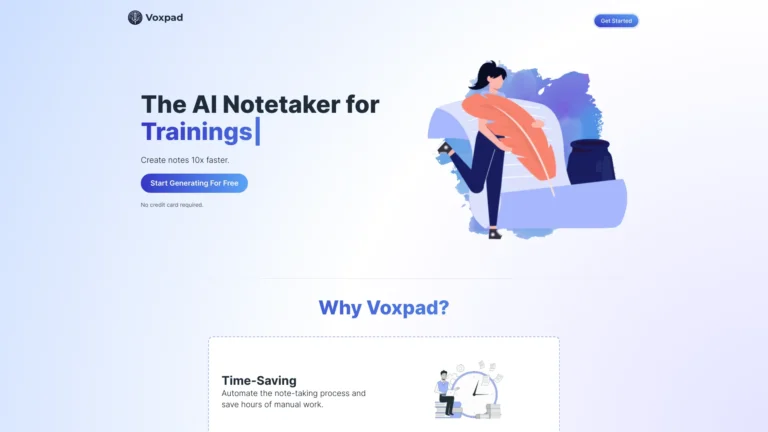 Free Voxpad AI Tool Review