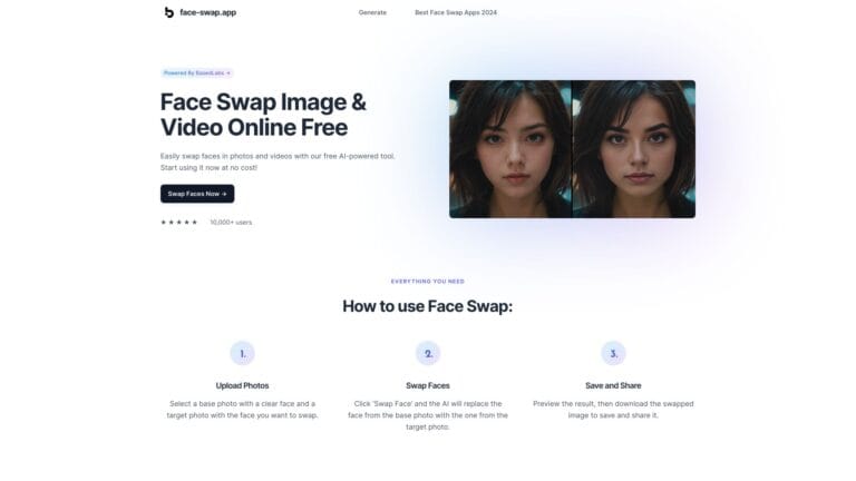 Innovative Face Swap App AI Tool Review