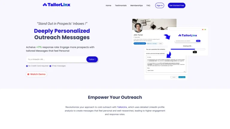 Trending Tailorlinx AI Tool Review