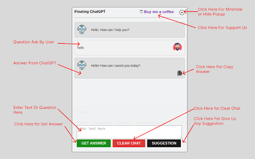 Floating ChatGPT Extension ai chrome extension logo