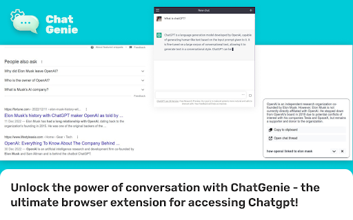 Chatgenie ai chrome extension logo