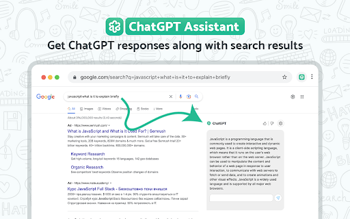 ChatGPT Assistant for Google ai chrome extension logo