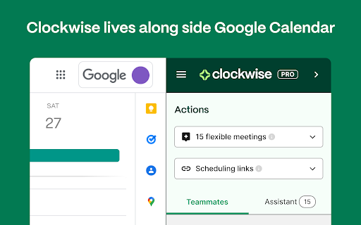 Clockwise ai chrome extension logo