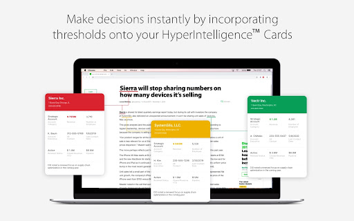 MicroStrategy HyperIntelligence ai chrome extension logo