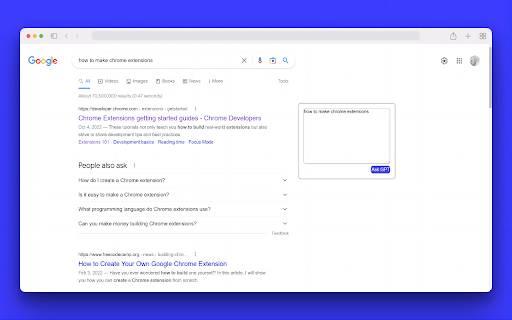 SearchWithGPT ai chrome extension logo