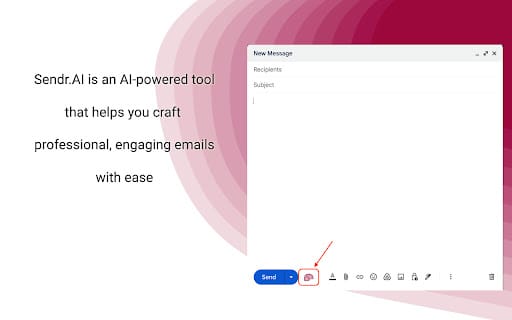 Sendr.AI ai chrome extension logo