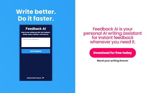 FeedbackAI ai chrome extension logo