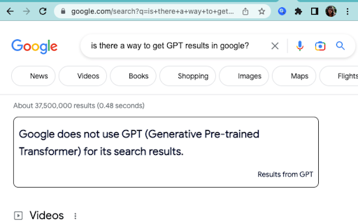 AI Search Extension ai chrome extension logo