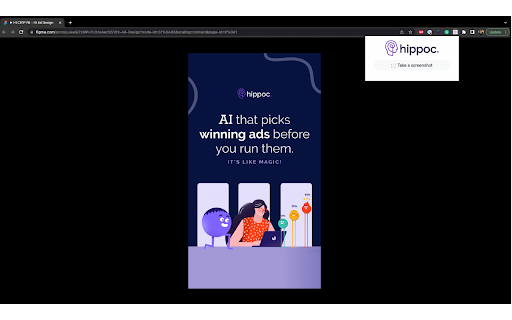 Hippoc Design Booster ai chrome extension logo