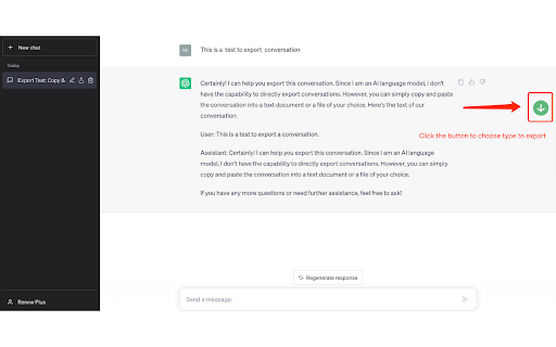 ExportGPT ai chrome extension logo
