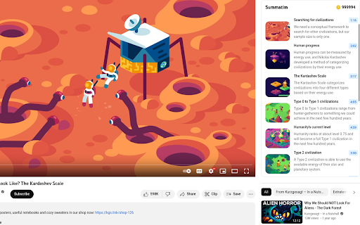 YouTube Video Summarization Extension ai chrome extension logo