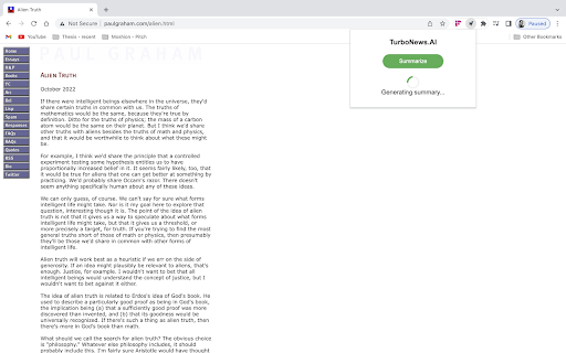 TurboNews.AI ai chrome extension
