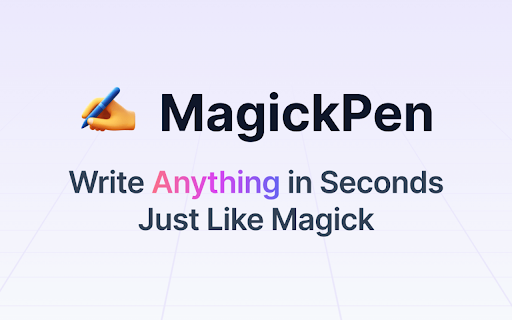 MagickPen ai chrome extension logo