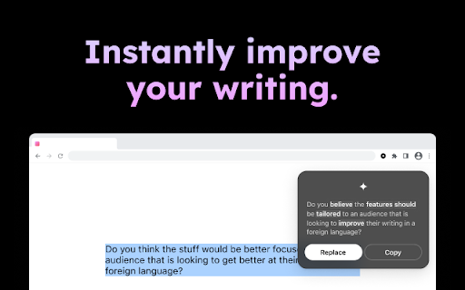 Phrases.ai ai chrome extension logo