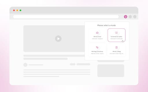 Your portable AI assistant ai chrome extension logo
