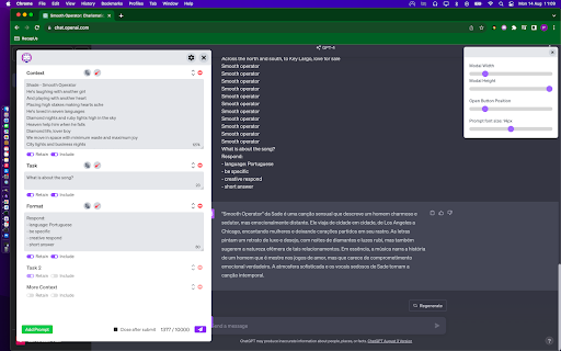Prompt Engineer for ChatGPT ai chrome extension logo