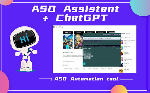ChatGPT ASO Extension ai chrome extension logo