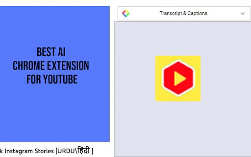 YouTube Summary with ChatGPT ai chrome extension logo