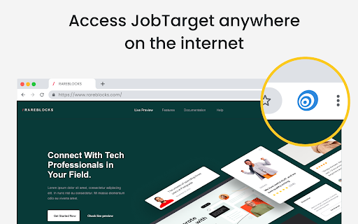 JobTarget Navigator ai chrome extension logo