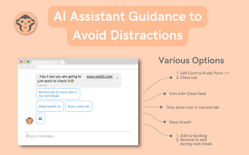 Monkai AI Assistant ai chrome extension logo