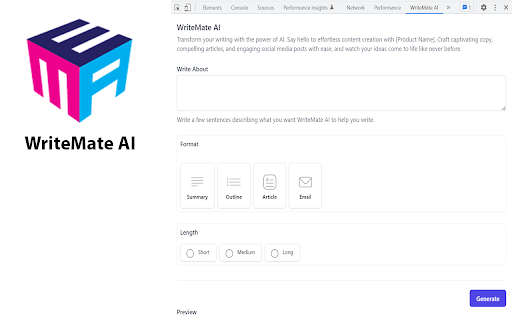 WorkMate AI ai chrome extension logo