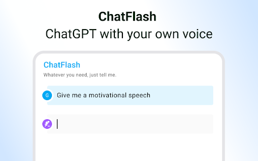 ChatFlash ai chrome extension logo