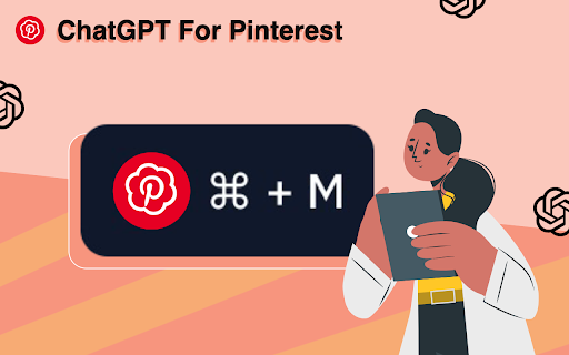 ChatGPT for Pinterest ai chrome extension logo