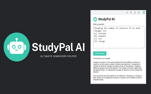 StudyPal AI ai chrome extension logo