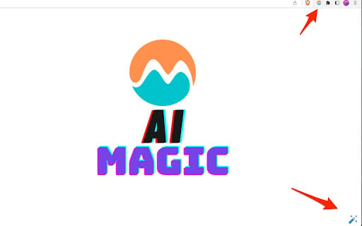 AI Magic ai chrome extension logo