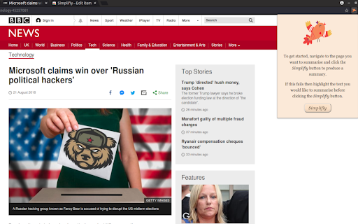 News Article Summarizer (Chrome Extension) ai chrome extension logo