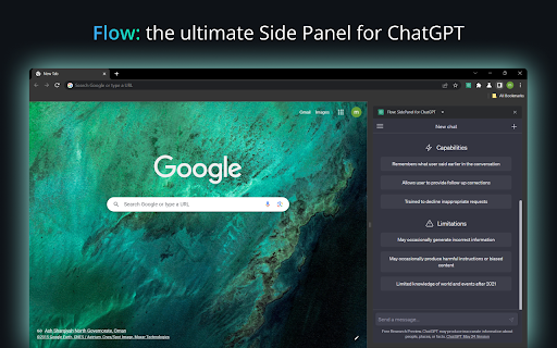 Flow ChatGPT Sidebar Assistant ai chrome extension logo