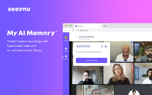 My AI Memory™ by SEEYOU ai chrome extension