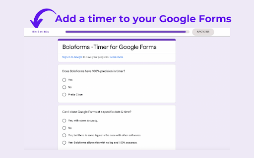 BoloForms ai chrome extension logo
