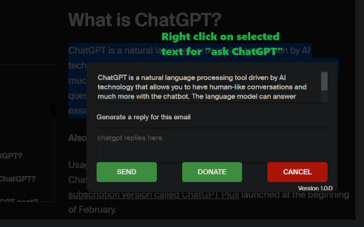 Web ChatGPT.ai ai chrome extension logo