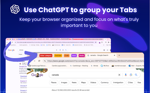 TabGPT ai chrome extension logo