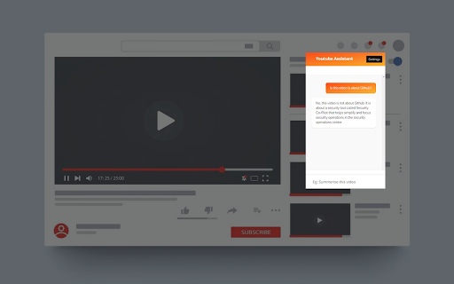 YouTube Assistant ai chrome extension logo