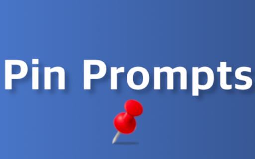 Pin Prompts ai chrome extension