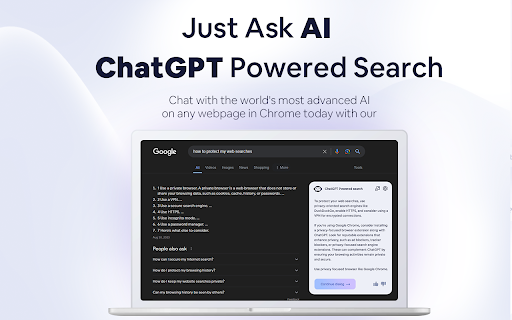 ChatGPT Powered Search ai chrome extension logo