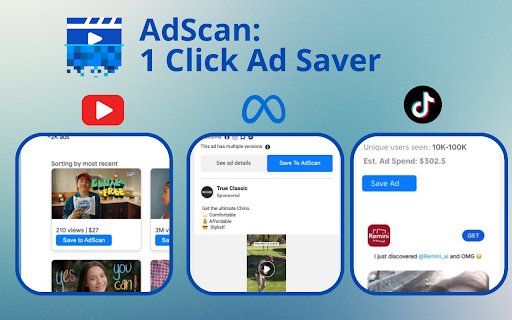 AdScan ai chrome extension logo