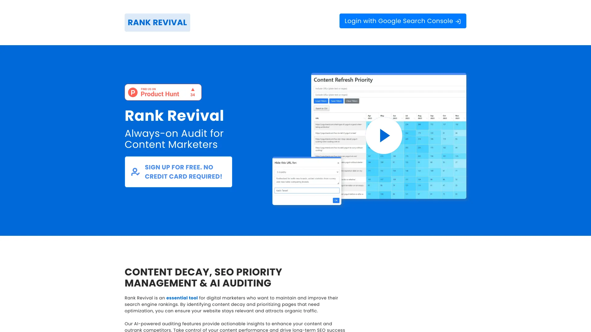 Rank Revival logo