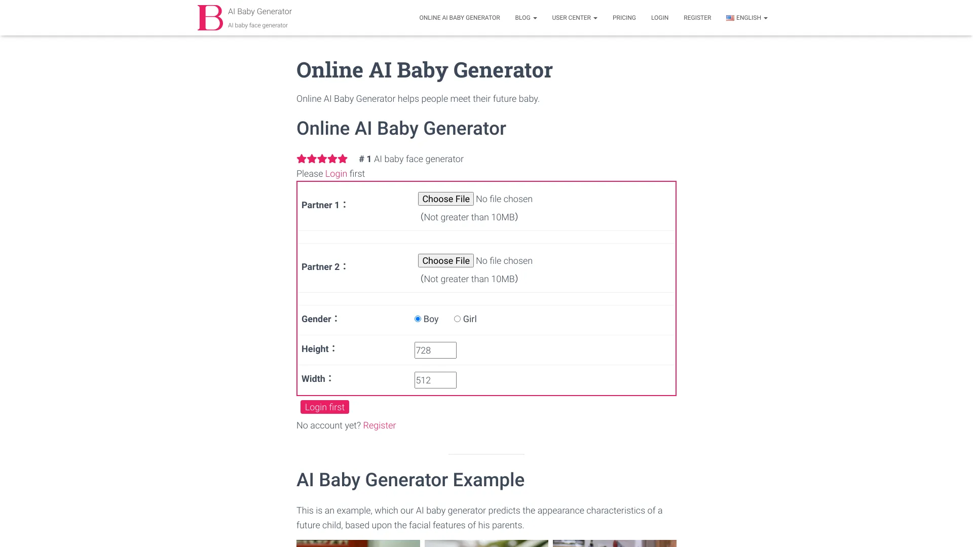 AI Baby Generator logo
