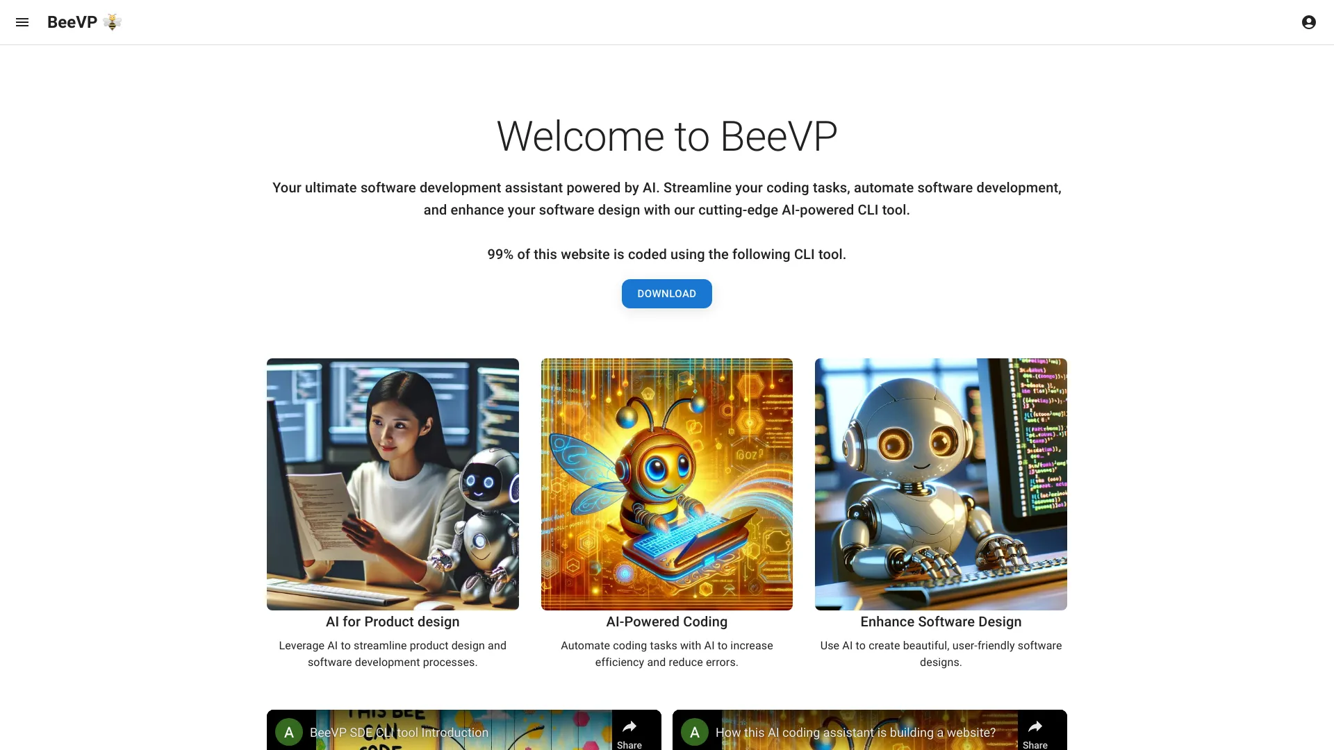 BeeVP logo