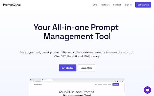 PromptDrive.ai ai chrome extension logo